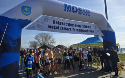 XII Bieg Zimowy wokół Jeziora Tarnobrzeskiego – relacja