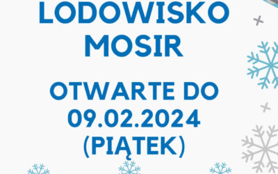 Lodowisko czynne do&nbsp;9 lutego (piątek)
