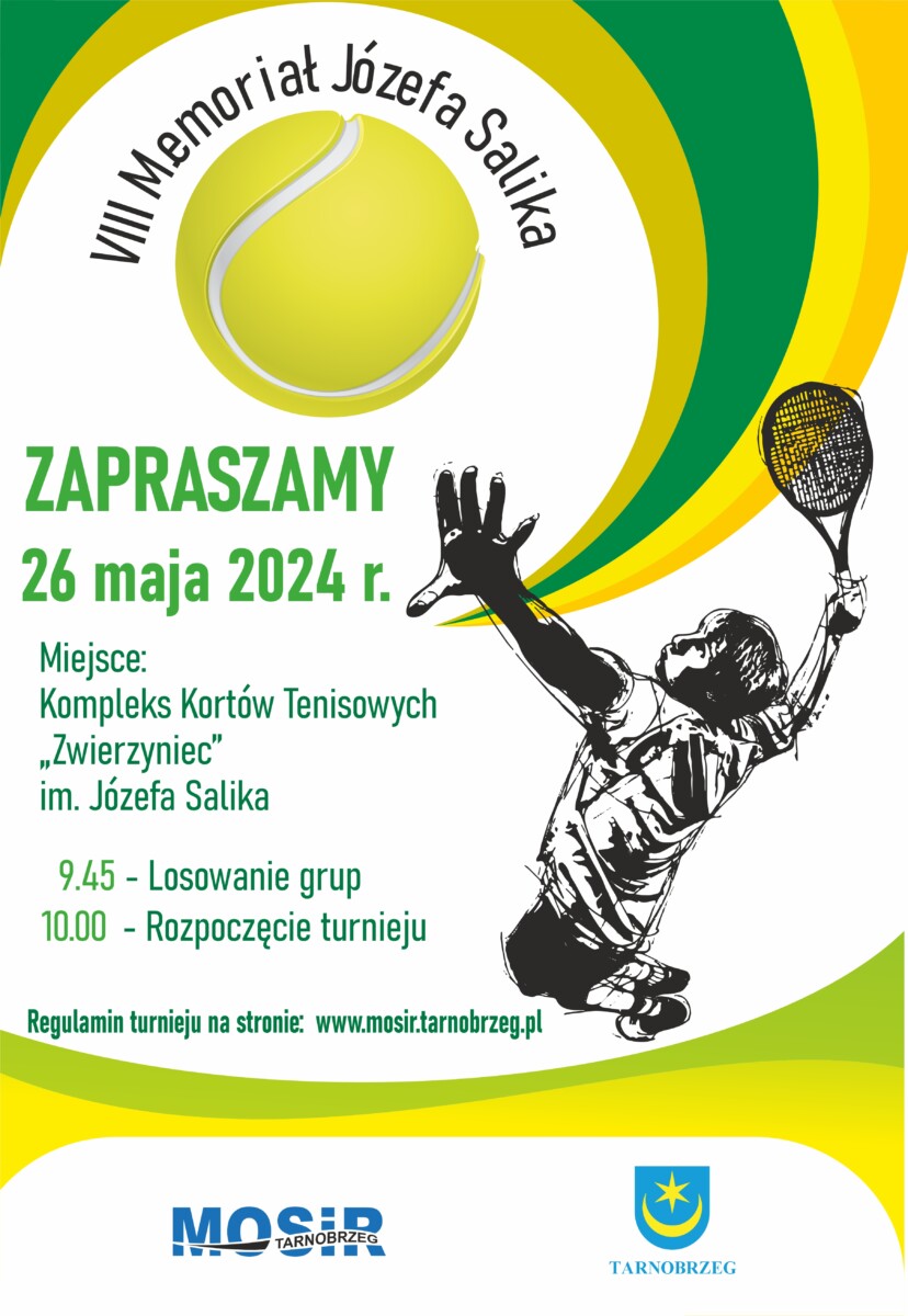 plakat VIII Memoriał Józefa Salika plakat VIII Memoriał Józefa Salika
