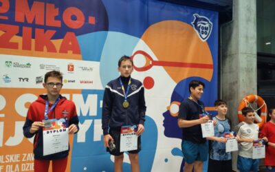 5 medali UKS Delfin Tarnobrzeg