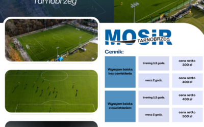 Zapraszamy na&nbsp;nowe boisko MOSiR Tarnobrzeg