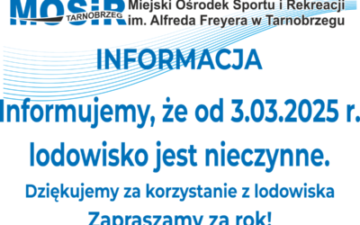 Zamknięcie lodowiska