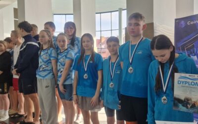 23 medale UKS Delfin Tarnobrzeg w&nbsp;Memoriale Jerzego Szczerbatego