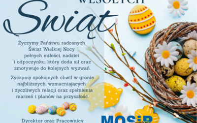 Wesołych Świąt życzy MOSiR Tarnobrzeg! 