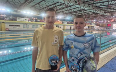 Albert Borkowski i&nbsp;Bartosz Turbak w&nbsp;Kadrze Narodowej Juniorów Młodszych w&nbsp;pływaniu