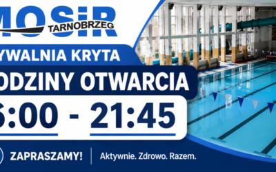 PŁYWALNIA KRYTA PONOWNIE OTWARTA !